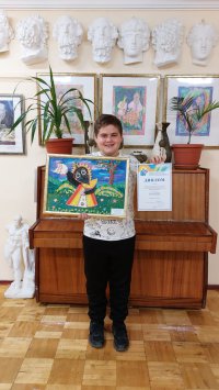 Поздравляем с получением диплома I степени Биленкова Юрия, учащегося 1 класса МБУ ДО «Каневская РДШИ». 